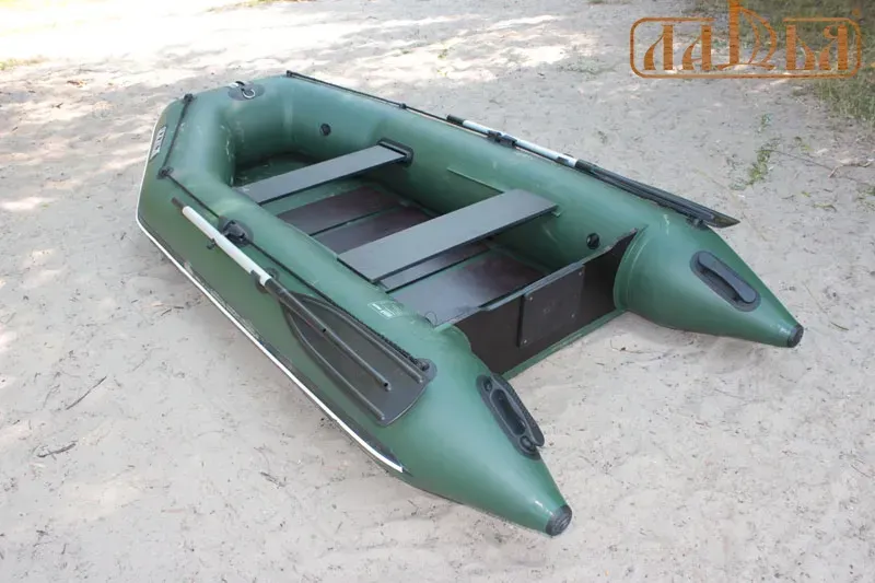 Ладья ЛТ-270МЕ моторний надувний човен (пересувне сидіння, слань) 6 Ладья ЛТ-270МЕ надувная моторная лодка