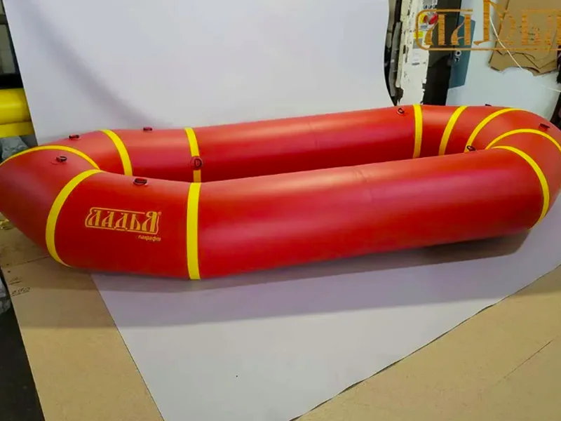 Пакрафт Ладья ЛП-245 надувний каяк базовий червоний 5 Пакрафт Ладья ЛП-270 Каяк Базовий