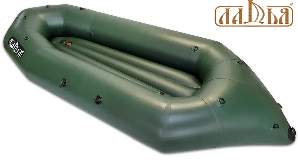 Пакрафт Ладья ЛП-245 надувний каяк Комфорт Green Plus 7 Пакрафт ЛП-245 Каяк Комфорт Green Plus